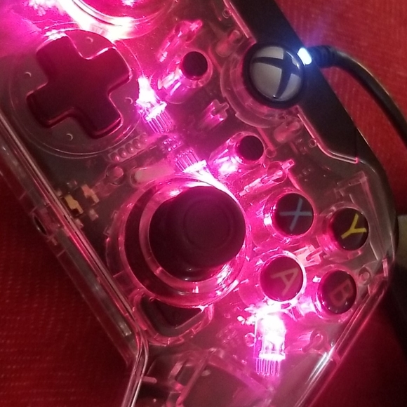 Led Xbox afterglow controller  wired - Picture 3 of 5